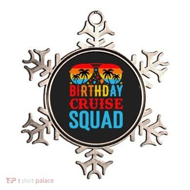 Birthday Cruise Squad Ornament