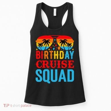 Birthday Cruise Squad Women's Tank Top