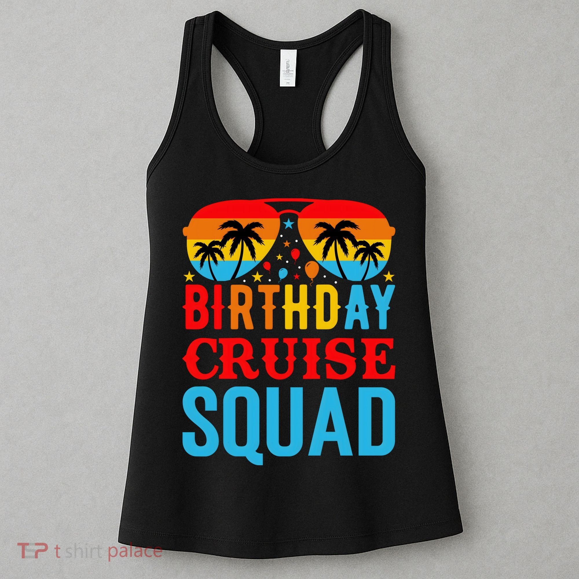 Birthday Cruise Squad Women's Tank Top