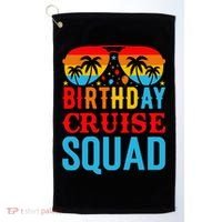 Birthday Cruise Squad Golf Towel thumb 0