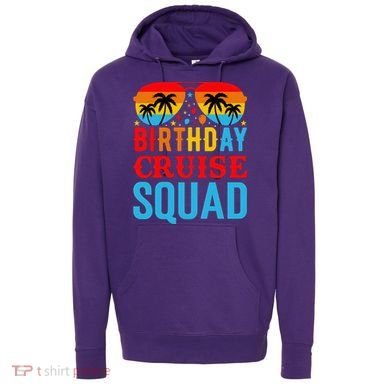 Birthday Cruise Squad Hoodie