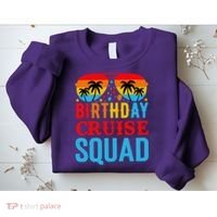Birthday Cruise Squad Sweatshirt thumb 2