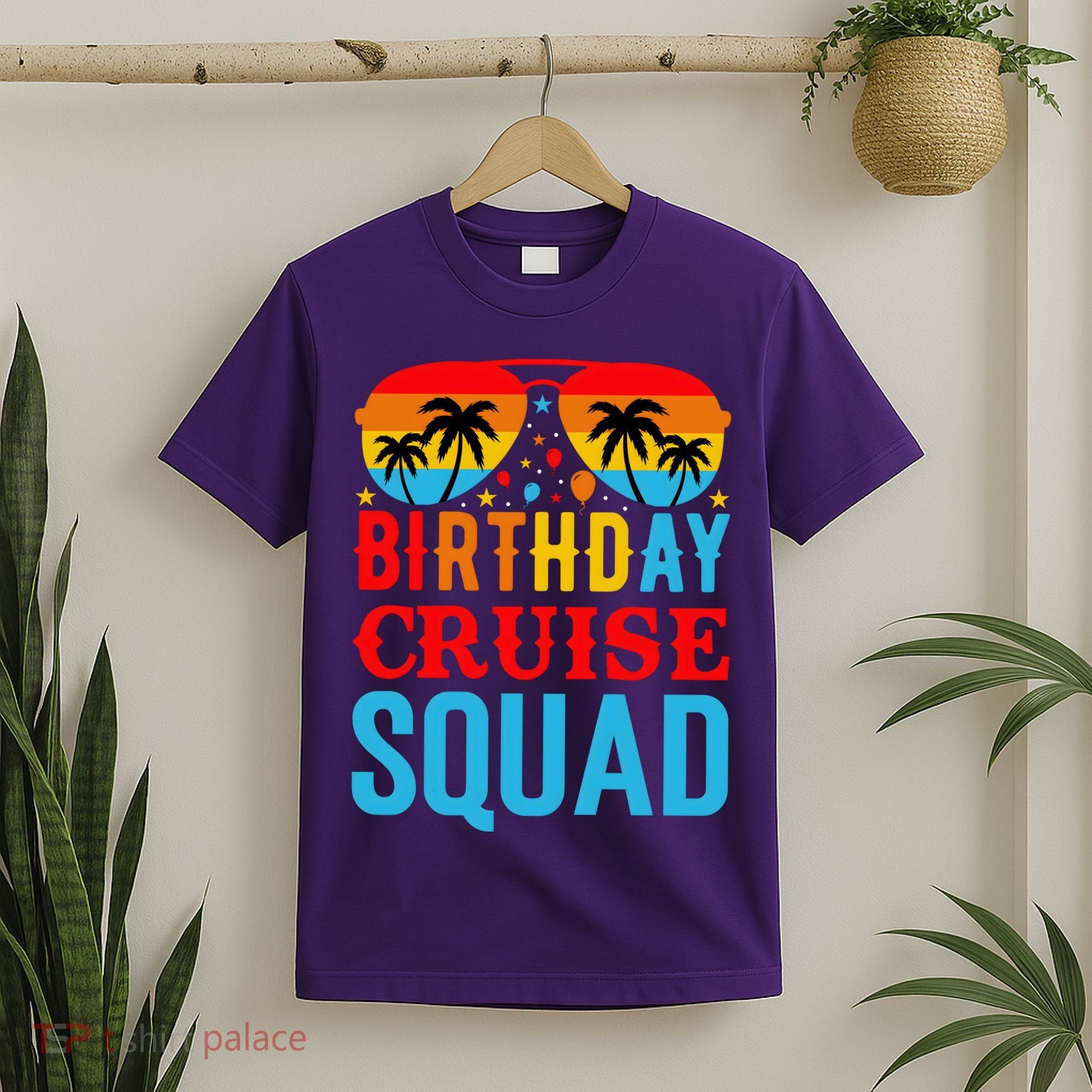 Birthday Cruise Squad T-Shirt