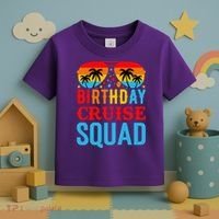 Birthday Cruise Squad Toddler T-Shirt thumb 3