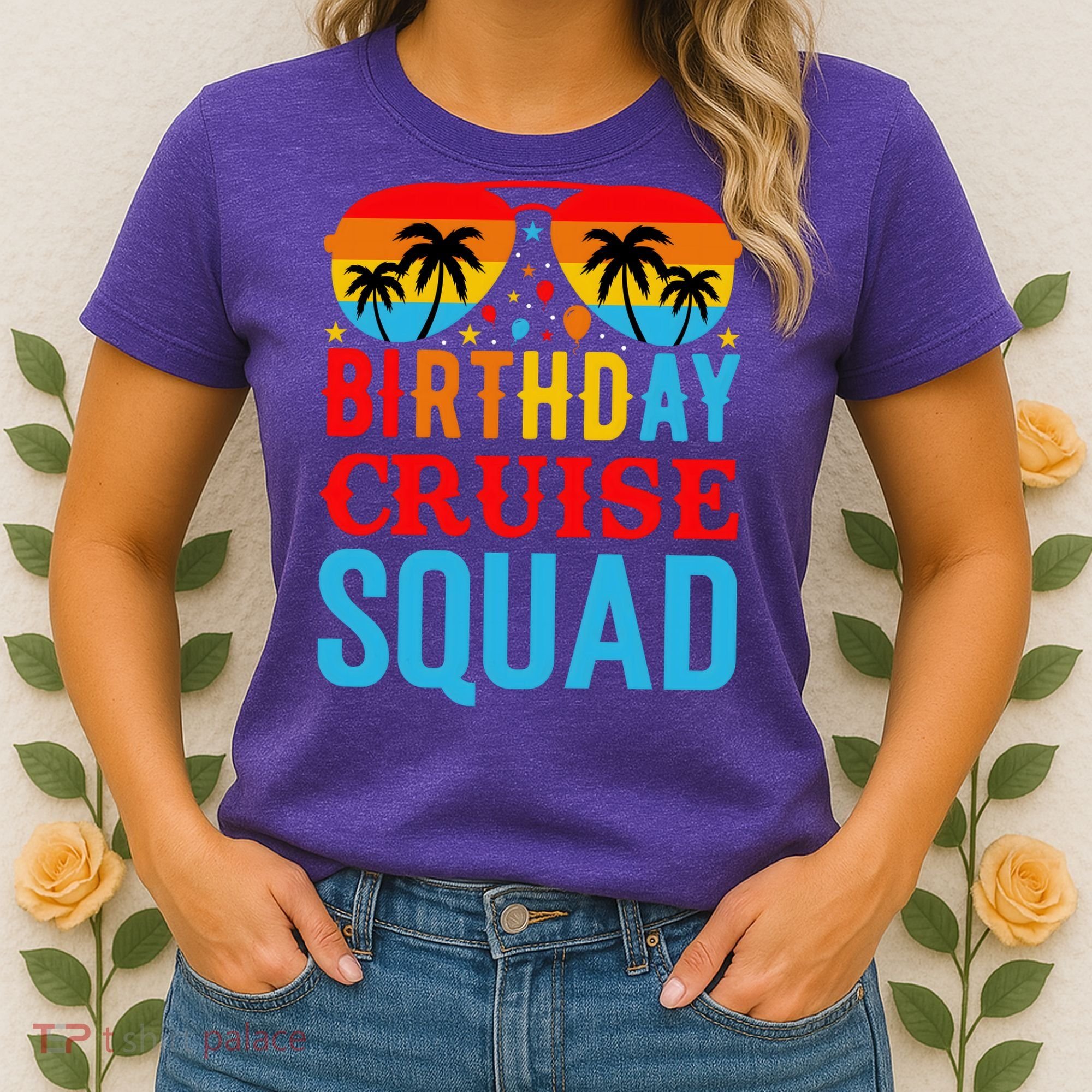 Birthday Cruise Squad Women's T-Shirt