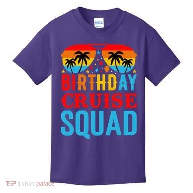 Birthday Cruise Squad Kids T-Shirt