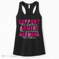 Breast Cancer Support Admire Honor Breast Cancer Awareness Women's Tank Top thumb 0
