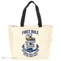 Boat Captain Sailor Seaman Seafarer Maritime Anchor Tote Bag thumb 0