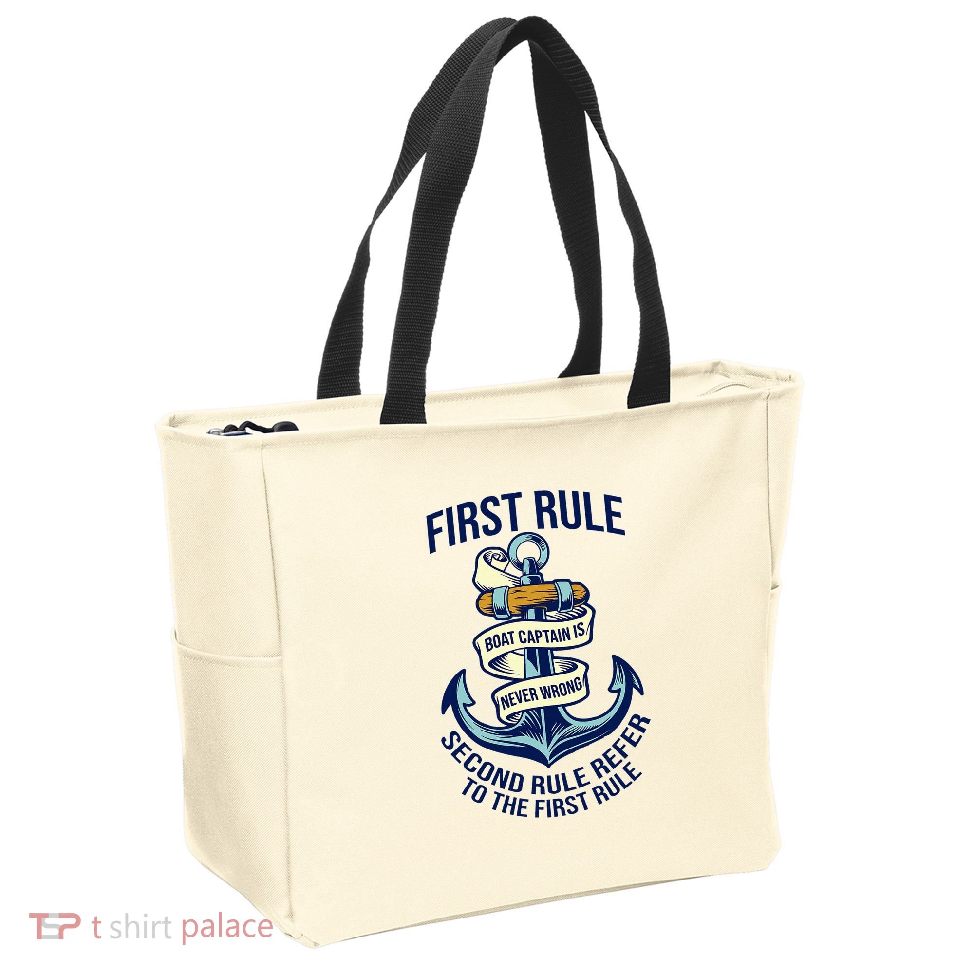 Boat Captain Sailor Seaman Seafarer Maritime Anchor Tote Bag