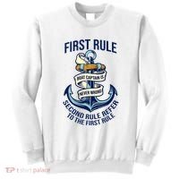 Boat Captain Sailor Seaman Seafarer Maritime Anchor Sweatshirt thumb 0