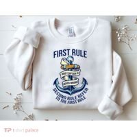 Boat Captain Sailor Seaman Seafarer Maritime Anchor Sweatshirt thumb 2