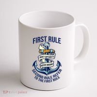 Boat Captain Sailor Seaman Seafarer Maritime Anchor Coffee Mug thumb 1