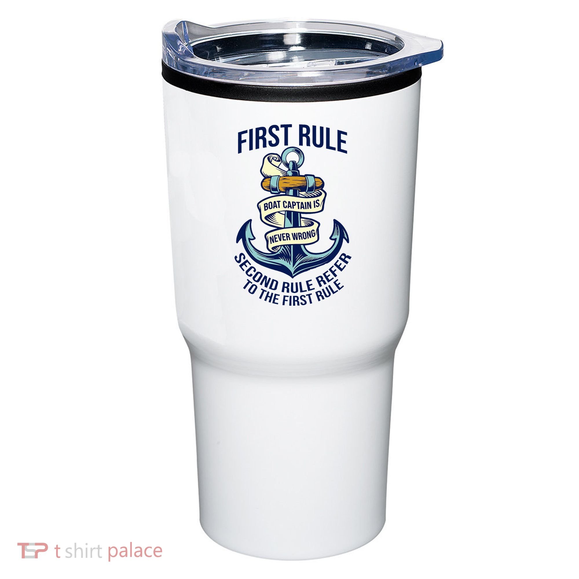 Boat Captain Sailor Seaman Seafarer Maritime Anchor Tumbler