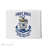Boat Captain Sailor Seaman Seafarer Maritime Anchor Mousepad thumb 0