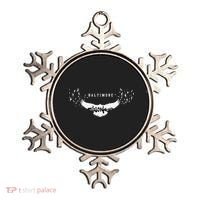 Baltimore City Skyline Inside Raven Silhouette Ornament thumb 0
