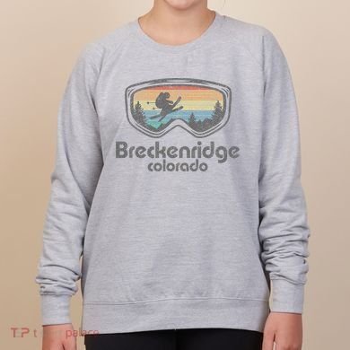Breckenridge Colorado Ski Mountain Skiing Women's Sweatshirt