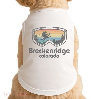 Breckenridge Colorado Ski Mountain Skiing Doggie Tank