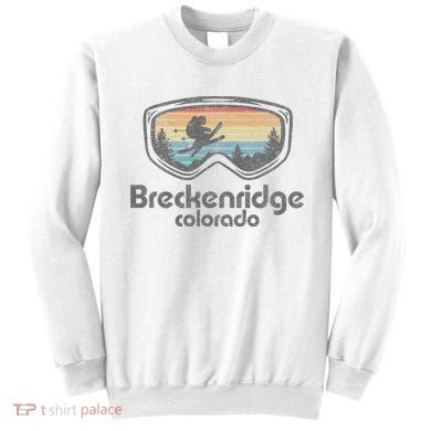 Breckenridge Colorado Ski Mountain Skiing Sweatshirt