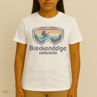 Breckenridge Colorado Ski Mountain Skiing T-Shirt thumb 4