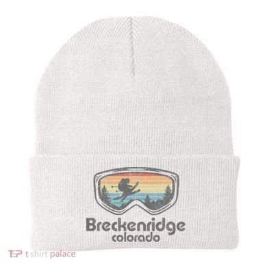 Breckenridge Colorado Ski Mountain Skiing Beanie