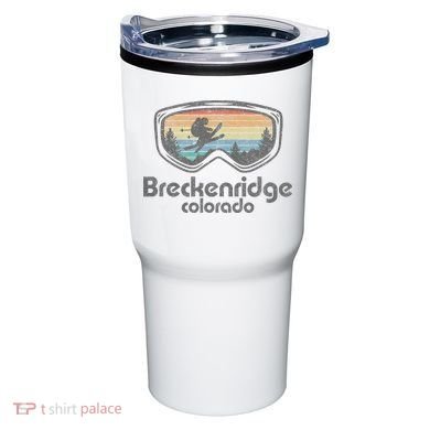 Breckenridge Colorado Ski Mountain Skiing Tumbler
