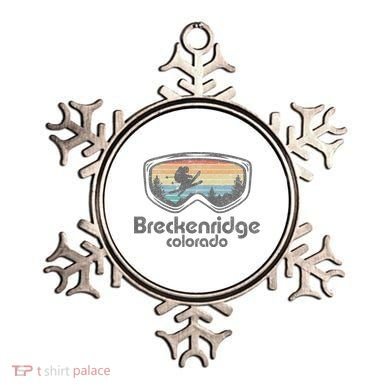 Breckenridge Colorado Ski Mountain Skiing Ornament
