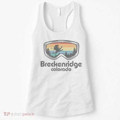 Breckenridge Colorado Ski Mountain Skiing Women's Tank Top