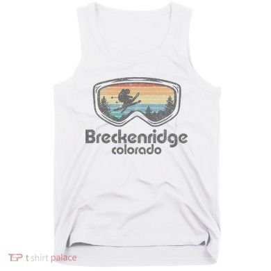 Breckenridge Colorado Ski Mountain Skiing Tank Top