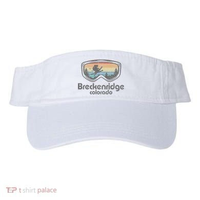 Breckenridge Colorado Ski Mountain Skiing Visor