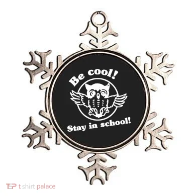 Be Cool Stay In School Ornament