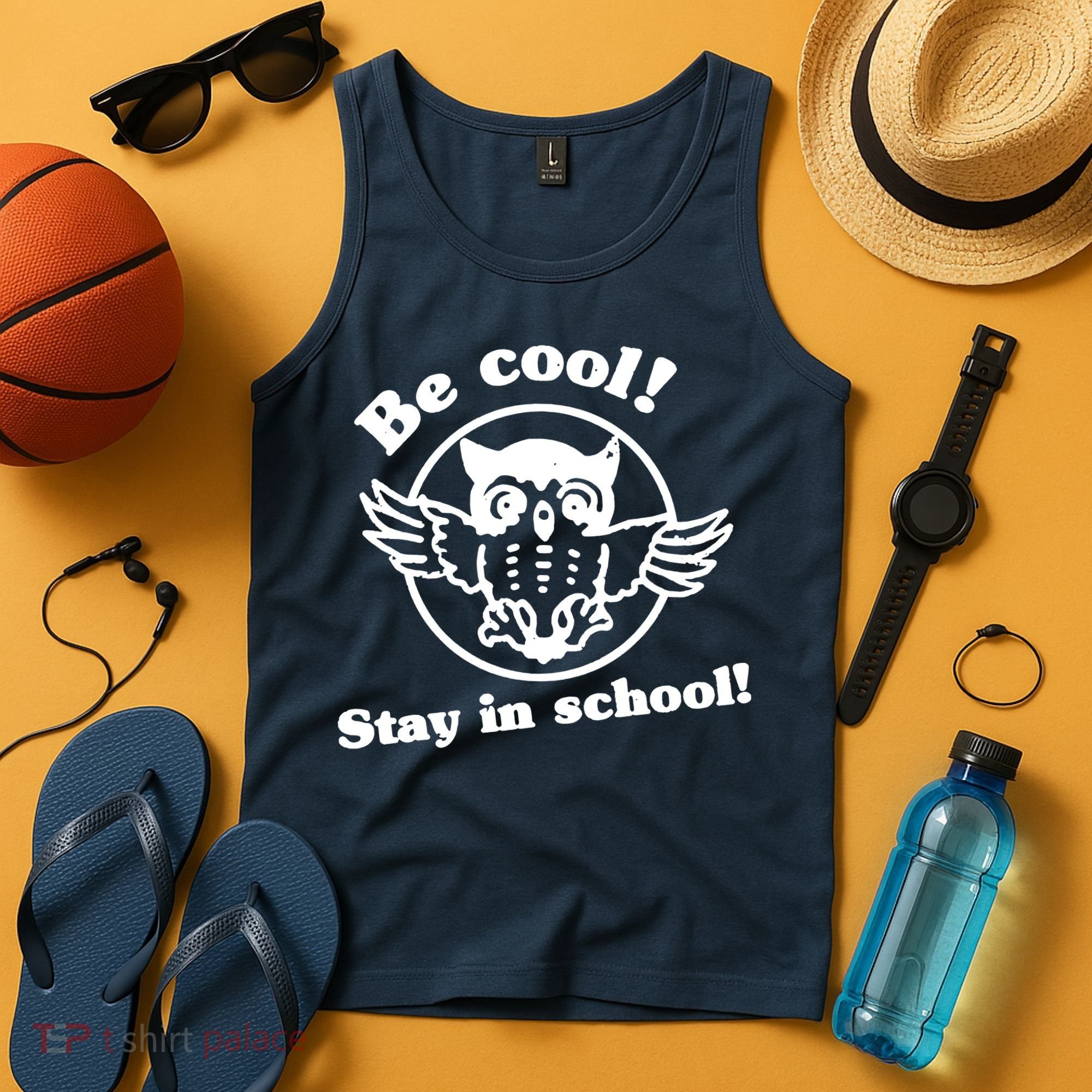 Be Cool Stay In School Tank Top