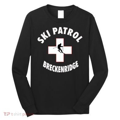 Breckenridge Colorado Ski Patrol Gift Long Sleeve Shirt