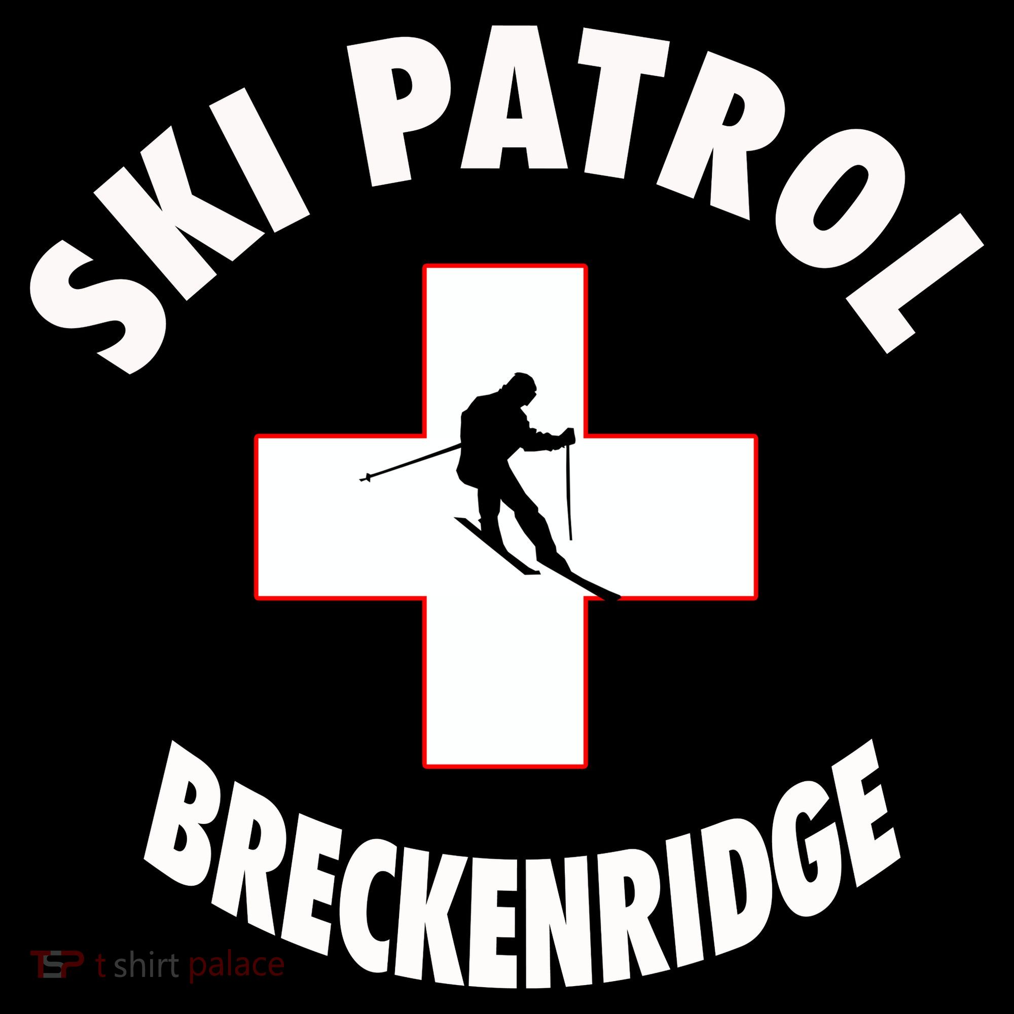 Breckenridge Colorado Ski Patrol Gift T-Shirt