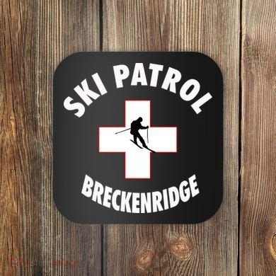 Breckenridge Colorado Ski Patrol Gift Coaster