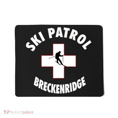 Breckenridge Colorado Ski Patrol Gift Mousepad