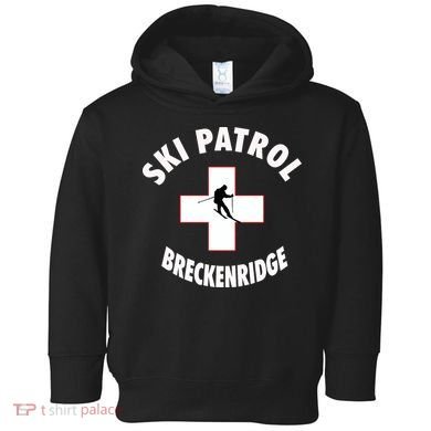 Breckenridge Colorado Ski Patrol Gift Toddler Hoodie