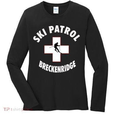 Breckenridge Colorado Ski Patrol Gift Women's Long Sleeve Shirt