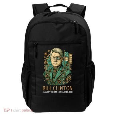 Bill Clinton Steam Punk Retro President Backpack