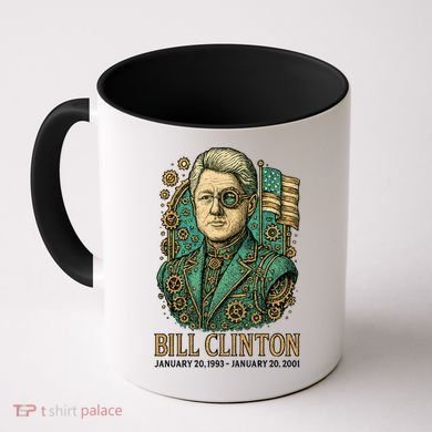 Bill Clinton Steam Punk Retro President Coffee Mug
