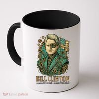 Bill Clinton Steam Punk Retro President Coffee Mug thumb 0