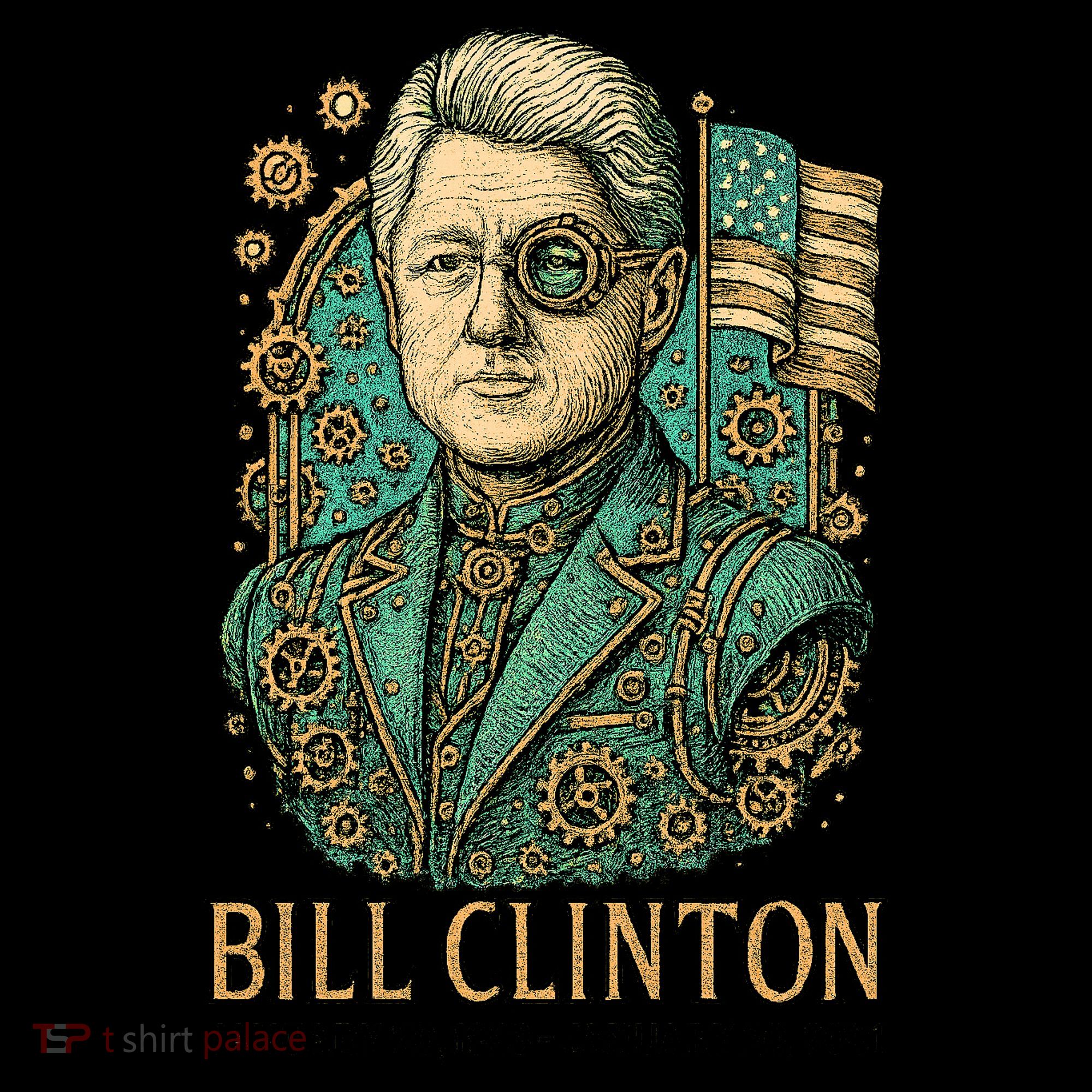 Bill Clinton Steam Punk Retro President Coffee Mug