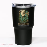 Bill Clinton Steam Punk Retro President Tumbler thumb 0
