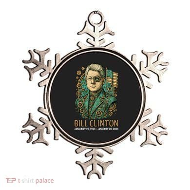 Bill Clinton Steam Punk Retro President Ornament