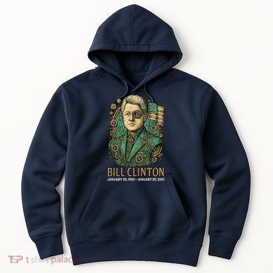 Bill Clinton Steam Punk Retro President Hoodie