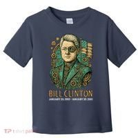 Bill Clinton Steam Punk Retro President Toddler T-Shirt thumb 0