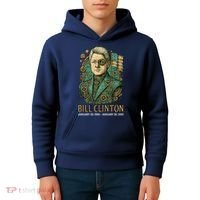 Bill Clinton Steam Punk Retro President Kids Hoodie thumb 4