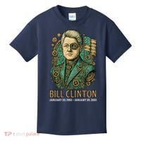 Bill Clinton Steam Punk Retro President Kids T-Shirt thumb 0