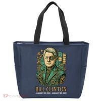 Bill Clinton Steam Punk Retro President Tote Bag thumb 0