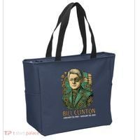 Bill Clinton Steam Punk Retro President Tote Bag thumb 2