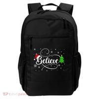 Believe Christmas Santa Holiday Backpack thumb 0